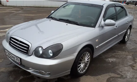 Дефлекторы окон (ветровики) Hyundai Sonata IV Sd 1998-2004; Tagaz 2004 (Хюндай Соната) Кобра Тюнинг